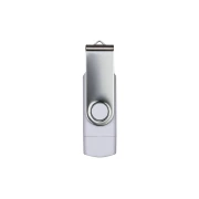 Thumbnail 4 of Office 1 USB флаш памет Swivel, USB 3.0, 16 GB, Type-C OTG, бяла