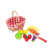 Thumbnail 4 of Small Foot Кошница с плодове, за рязане, 10 части