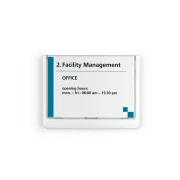 Thumbnail 6 of Durable Табела за врата Click Sign, 149 x 105.5 mm, графит