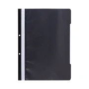 Thumbnail 2 of Папка Economy, PP, с перфорация, черна, 50 броя