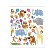 Thumbnail 2 of Creativ Company Стикери, парти с животни, 1 лист, 28 броя