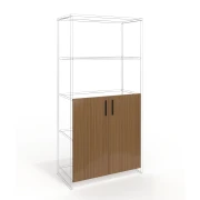 Thumbnail 3 of Врата RFG RV3 Parma, 380 х 18 х 760 mm, ПДЧ 18 mm, 2 броя в комплект, орех