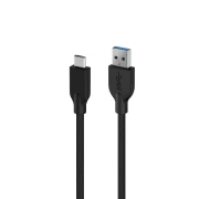 Thumbnail 3 of Кабел за бързо зареждане Genius ACC-A2CC, USB Type-A към USB Type-C, 100 cm, черен
