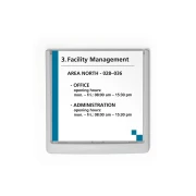 Thumbnail 4 of Durable Табела за врата Click Sign, 149 x 148.5 mm, графит