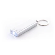 Thumbnail 3 of Cool Ключодържател Industrial, с фенер, бял