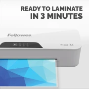 Thumbnail 3 of Ламинатор Fellowes Pixel A4, 230 V, за фолио до 125 микрона