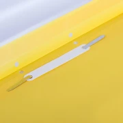 Thumbnail 2 of Папка Economy, PP, с перфорация, жълта, 50 броя