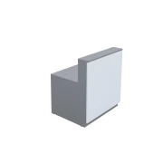 Thumbnail 6 of Прав модул за рецепция RFG Point, външен, десен, 100 х 80 х 112.50 cm, ПДЧ