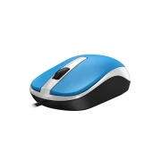 Thumbnail 3 of Мишка Genius DX-120, с кабел, USB Type-A, 3 бутона, синя