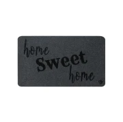 Thumbnail 3 of Изтривалка Olivo Zeus - Home Sweet Home, 100% полиестер, 40 х 70 cm, сива