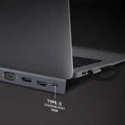 Thumbnail 5 of Докинг станция Yenkee 1101, 11 в 1, USB C