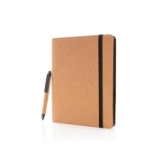 Thumbnail 2 of XD Папка Deluxe, A5, корк, с включени тефтер и химикалка