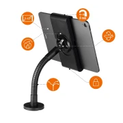 Thumbnail 2 of Поставка за таблет Durable Tough, минимален диaгонал 7 инча, максимално тегло 1 kg, черна