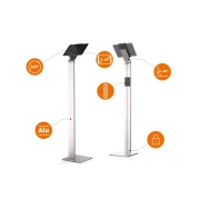 Thumbnail 4 of Поставка за таблет Durable Floor, за под, минимален диaгонал 7 инча, максимално тегло 1 kg, сребриста