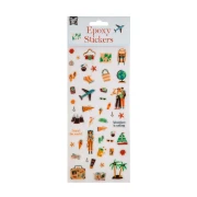 Thumbnail 2 of Craft ID Стикери Пътуване, епоксидни