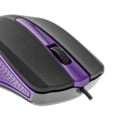 Thumbnail 2 of Мишка Yenkee 1015PE, оптична, USB, с кабел, 3 бутона, лилава