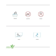 Thumbnail 3 of Изтривалка Olivo Zeus - Happy to see you, 100% полиестер, 40 х 70 cm, сива