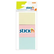 Thumbnail 2 of Stick'n Самозалепващи се листчета, 38 x 51 mm, пастелни цветове, 100 листа, 3 броя