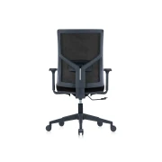 Thumbnail 2 of Ергономичен стол RFG Snow Black W, дамаска и меш, Multi-function механизъм, до 120 kg, черна седалка, черна облегалка