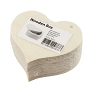Thumbnail 2 of Creativ Company Кутия, дървена, сърце