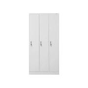 Thumbnail 2 of Гардероб RFG, метален, троен, 90 х 45 х 185 cm, сив