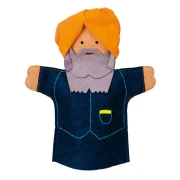 Thumbnail 3 of Nowa Szkola Кукли за ръка, децата на света, 25 cm, 14 броя