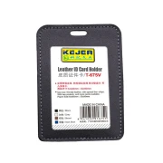 Thumbnail 2 of KEJEA Бадж, вертикален, еднолицев, с отделение за карта, 55 х 85 mm, черен