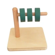 Thumbnail 3 of Ос за нанизване, хоризонтална, дървена