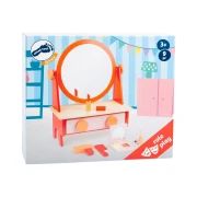 Thumbnail 3 of Small Foot Маса за грим, ретро с огледало, дървена, 33 x 18 x 43 cm