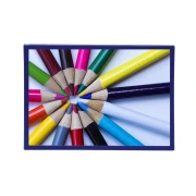 Thumbnail 3 of KEJEA Джоб за документи, магнитен, А6, със синя рамка