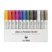 Thumbnail 4 of Creativ Company Маркер за стъкло и порцелан, 12 броя