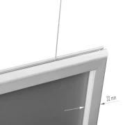 Thumbnail 2 of Снап рамка, B1, двустранна, 707 х 1000 mm