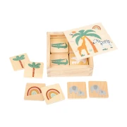 Thumbnail 4 of Small Foot Мемори игра Сафари, дървена, 28 части