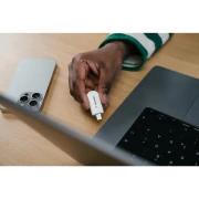 Thumbnail 2 of USB флаш памет Verbatim Plectra, 64 GB, USB Type-C 3.2, бяла