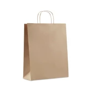 Thumbnail 2 of More Than Gifts Хартиена торбичка Paper Tone, размер L, 32 х 12 х 40 cm, кафява