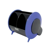 Thumbnail 1 of O-Life Органайзер за бюро S-898, празен, черно-син