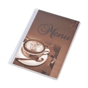 Thumbnail 1 of Папка за меню, за кафене, A5, PVC, вид 1