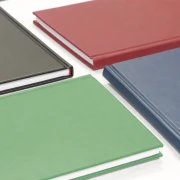 Thumbnail 3 of Календар-бележник, без дати, екокожа, 96 листа, A5, бордо