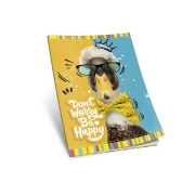 Thumbnail 23 of Тетрадка, A5, малки квадратчета 5 x 5 mm, офсетова хартия, мека корица, 20 листа