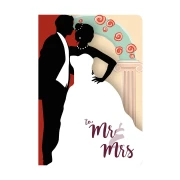 Thumbnail 2 of Gespaensterwald Картичка Fun-Cut, Mr and Mrs