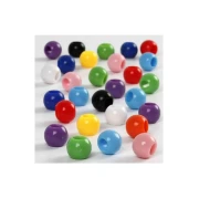 Thumbnail 2 of Creativ Company Мъниста, пластмасови, цветни, 70 g