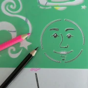 Thumbnail 5 of Шаблон за рисуване, 6 мотива