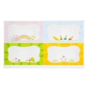 Thumbnail 2 of Top Office Самозалепващи се етикети, ученически, цветя, 40 броя