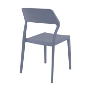 Thumbnail 4 of Градински стол RFG Snow, пластмасов, до 120 kg, тъмносив