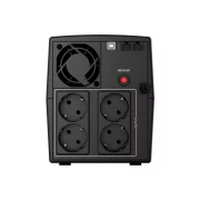 Thumbnail 2 of Непрекъсваемо токозахранващо устройство UPS NJoy Keen, Line Interactive, 1000 VA, 600 W, 2 батерии, 7.7 kg