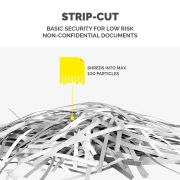Thumbnail 6 of Шредер за унищожаване на документи Fellowes Powershred P-25S, Strip-Cut, 11 L, време за работа 3 мин