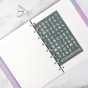 Thumbnail 3 of Filofax Шаблон за писма, с букви