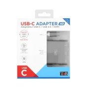 Thumbnail 3 of Адаптер TNB, троен, USB C, USB A, HDMI, 3 Ethernet порта
