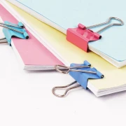 Thumbnail 4 of Foska Щипки за пари, 19 mm, цветни, 32 броя в буркан