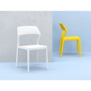 Thumbnail 3 of Градински стол RFG Snow, пластмасов, до 120 kg, червен